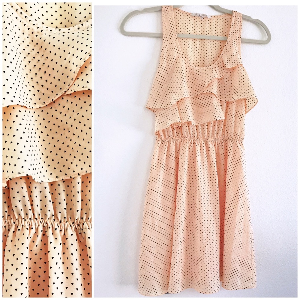 BCBGeneration Salmon Color sleeveless Mini Dress